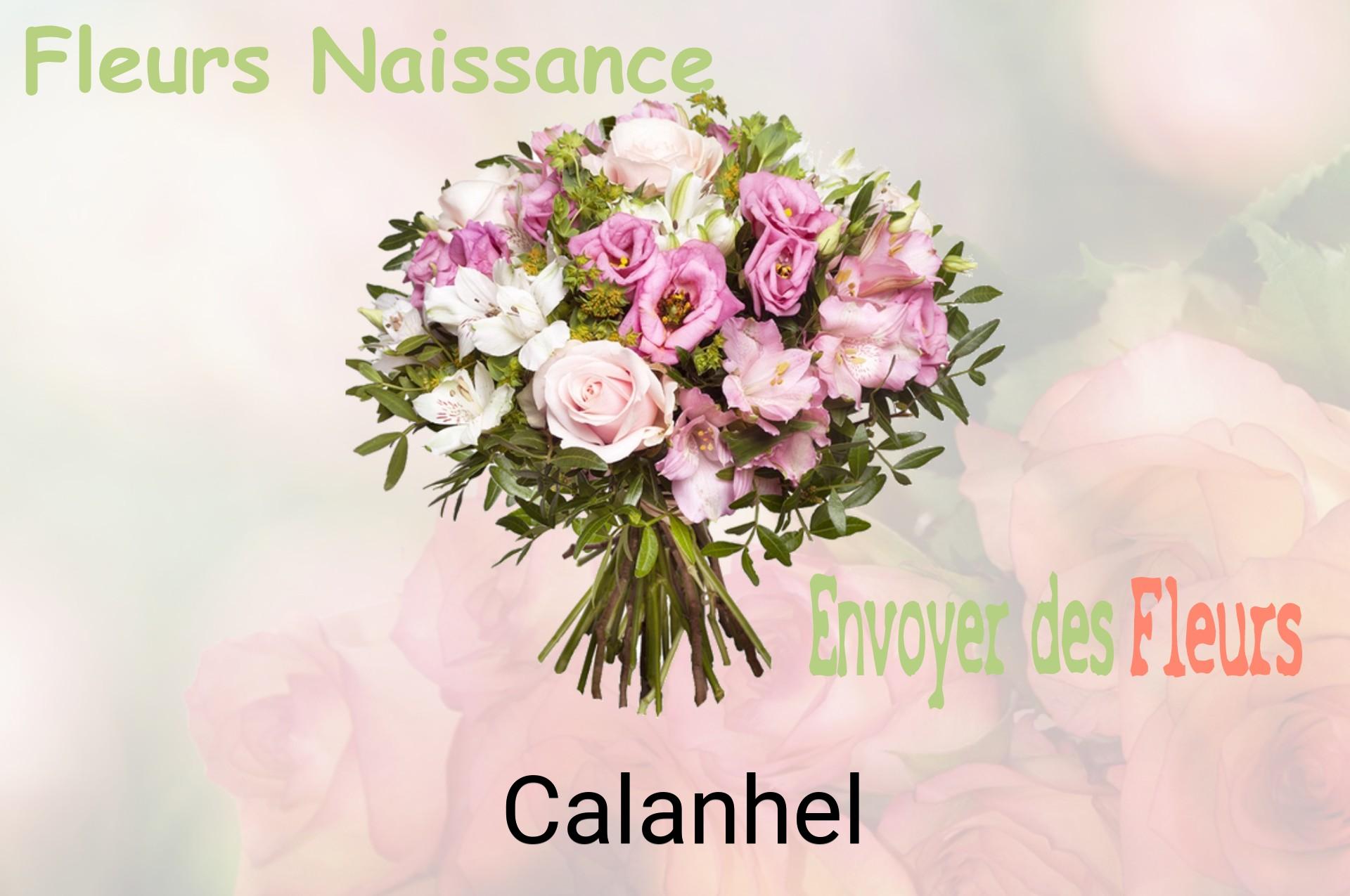 Bouquet de fleurs de naissance livré à Calanhel